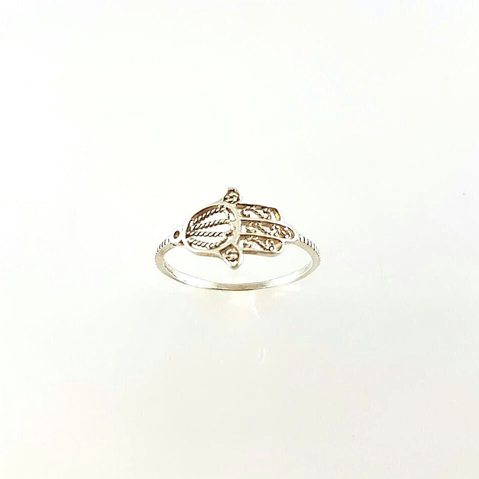 טבעת חמסה כסף אמיתי 925