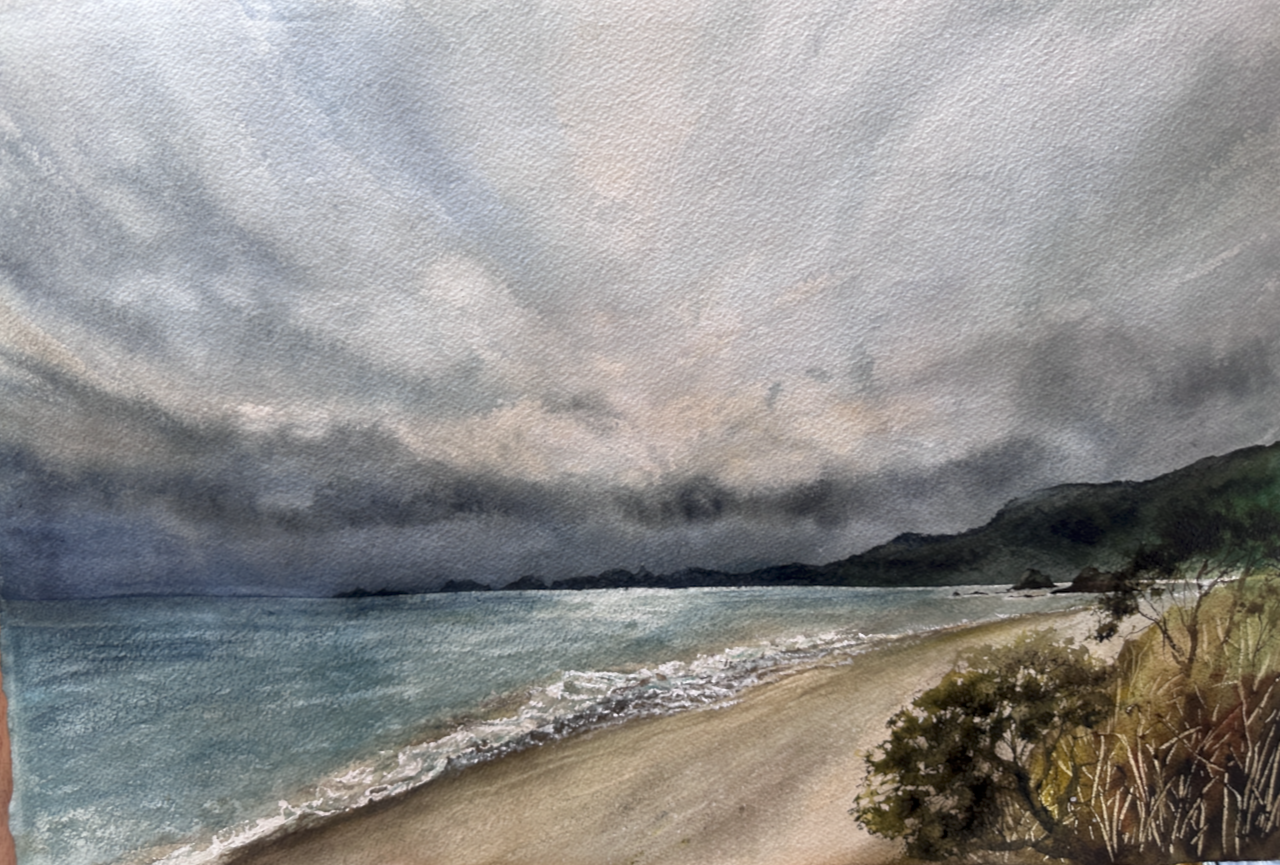 Mimiwhangata -Storm Rolling in