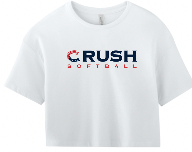 Women’s Jersey Crop Tee Logo 2