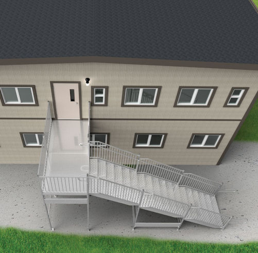 ADA Two Story Decking