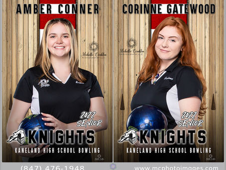 Kaneland High School 2022 Senior Girls Bowlers!