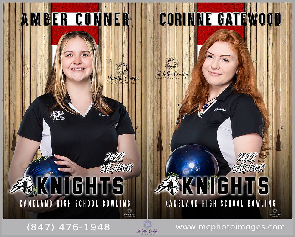 KHS Girls Bowling Senior Banners