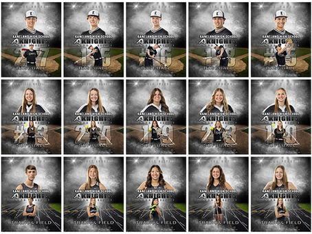 Kaneland High School Spring Sports Senior Banners!