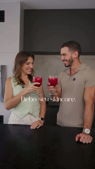 Uma combinação de ingredientes ricos em vitamina C.