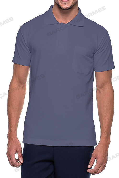 Miniatura: 250467 - CAMISA POLO TRADICIONAL COM BOLSO