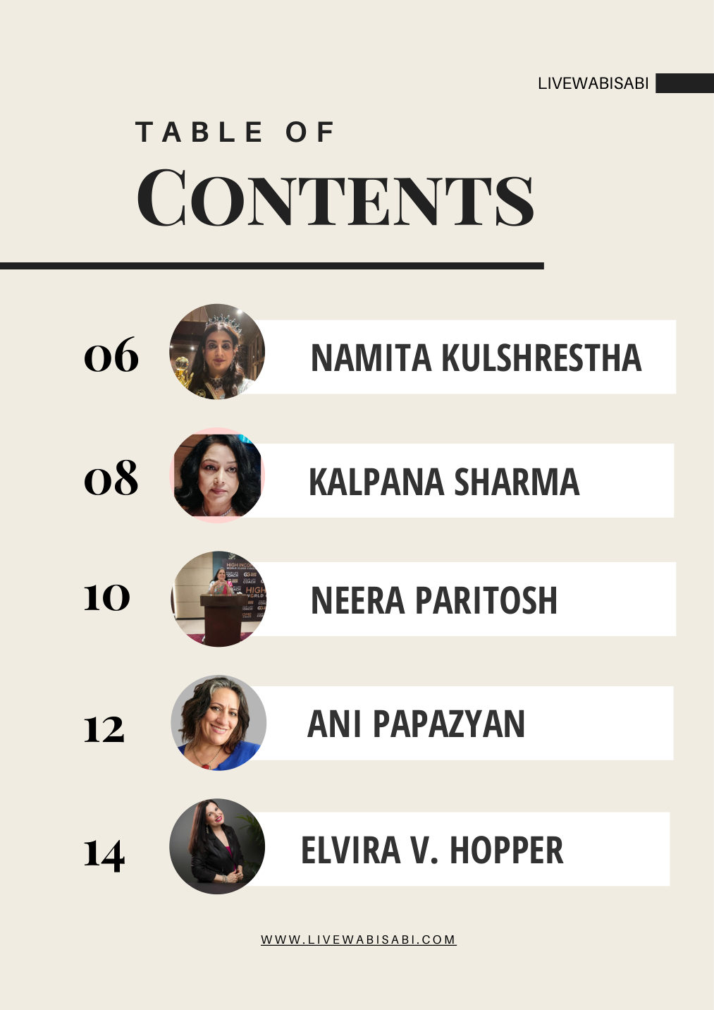 LiveWabiSabi Magazine – Premiere Season: The Beauty of Becoming Real — page 5