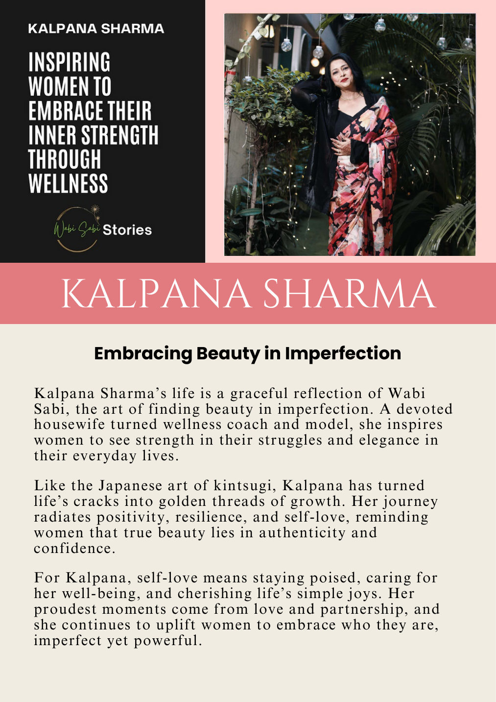 LiveWabiSabi Magazine – Premiere Season: The Beauty of Becoming Real — page 8
