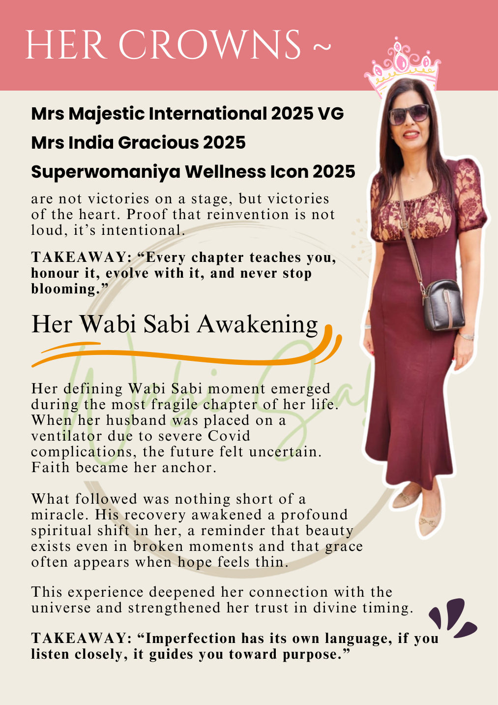 LiveWabiSabi Spotlight Edition: Jyotsna Rao Bakshy – A Journey of Grace, Healing & Reinvention — page 8