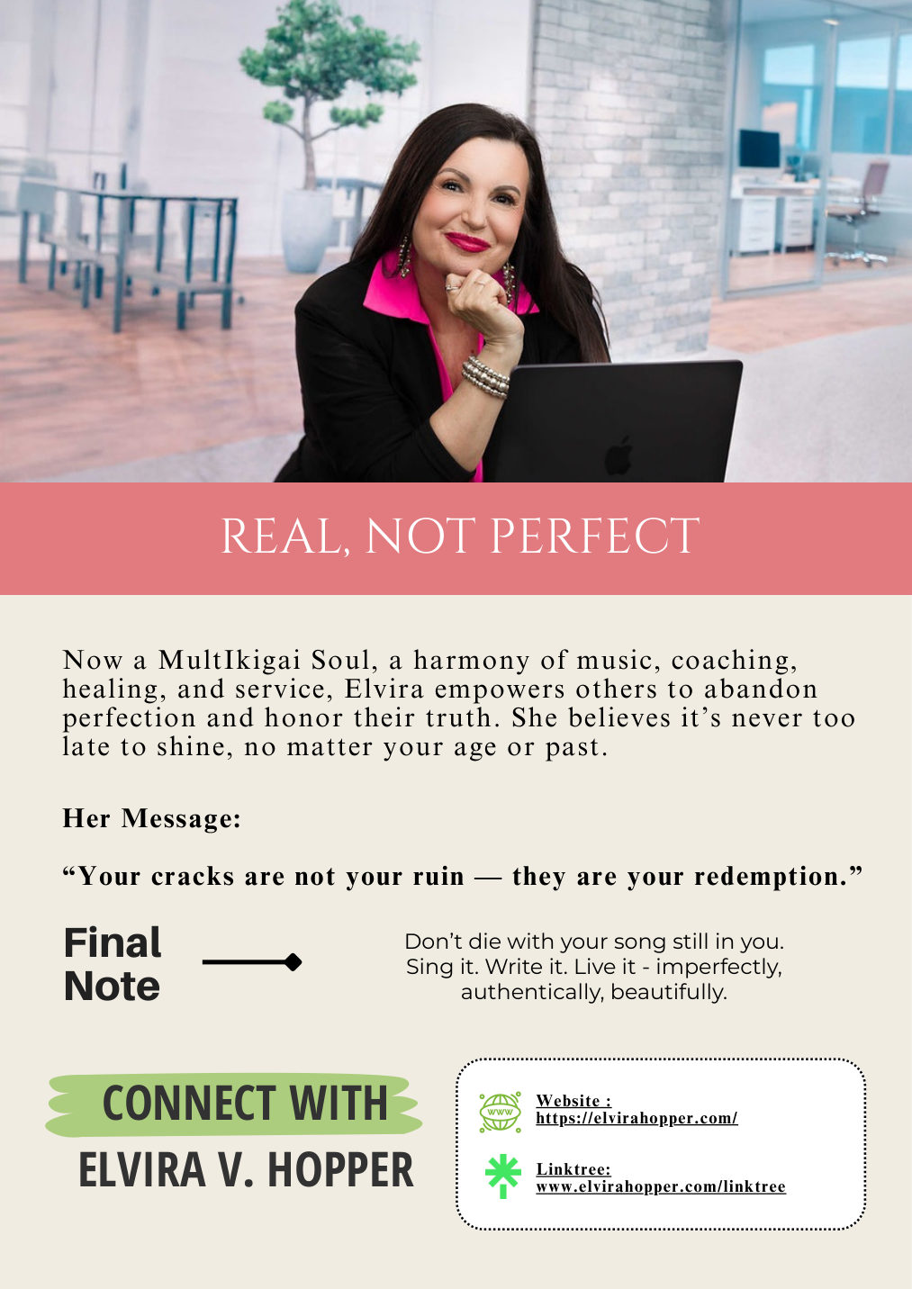 LiveWabiSabi Magazine – Premiere Season: The Beauty of Becoming Real — page 15