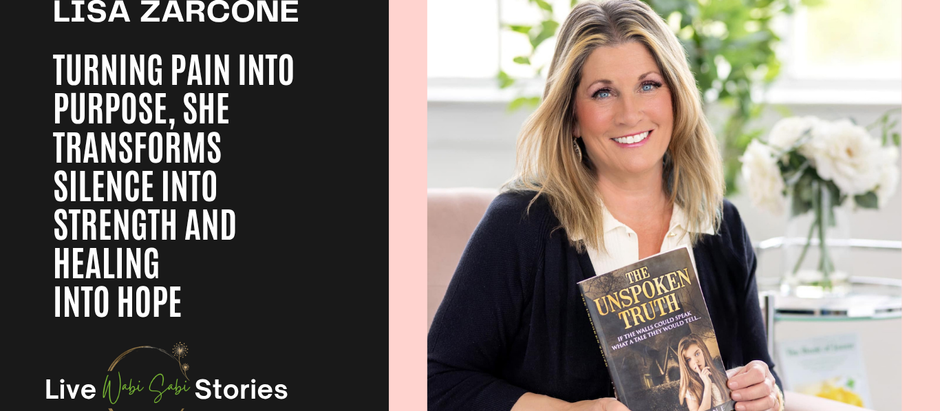 Lisa Zarcone: Turning pain into purpose, she transforms silence into strength and healing into hope