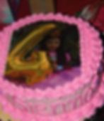 Pastel infantil con oblea