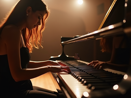 A Arte de Ser Pianista: Portfólio de Isabela Lima