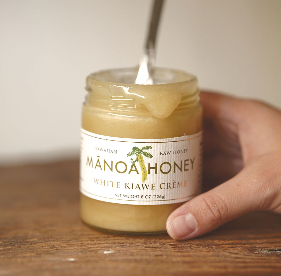 White Kiawe Creme Honey