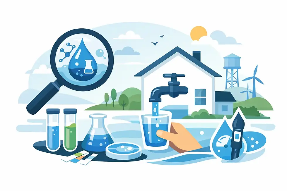 Guide d’analyse de l’eau à la maison en Wallonie