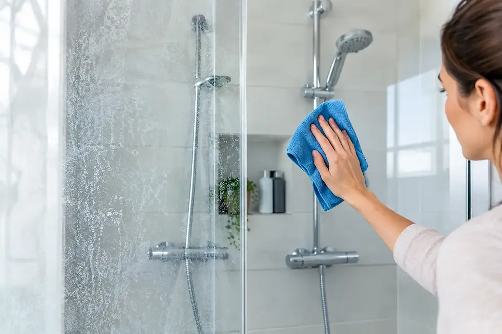 Comment éviter les traces calcaires dans la douche