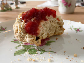 Fluffige Scones - für den 5 o'clock tea.