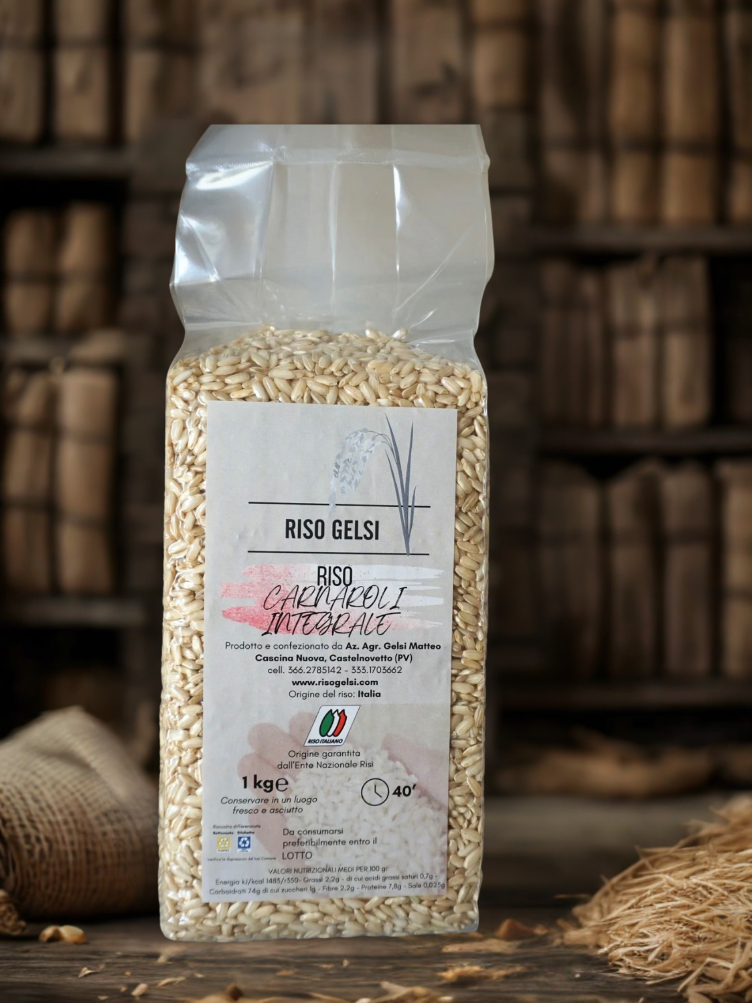 Riso Carnaroli Integrale