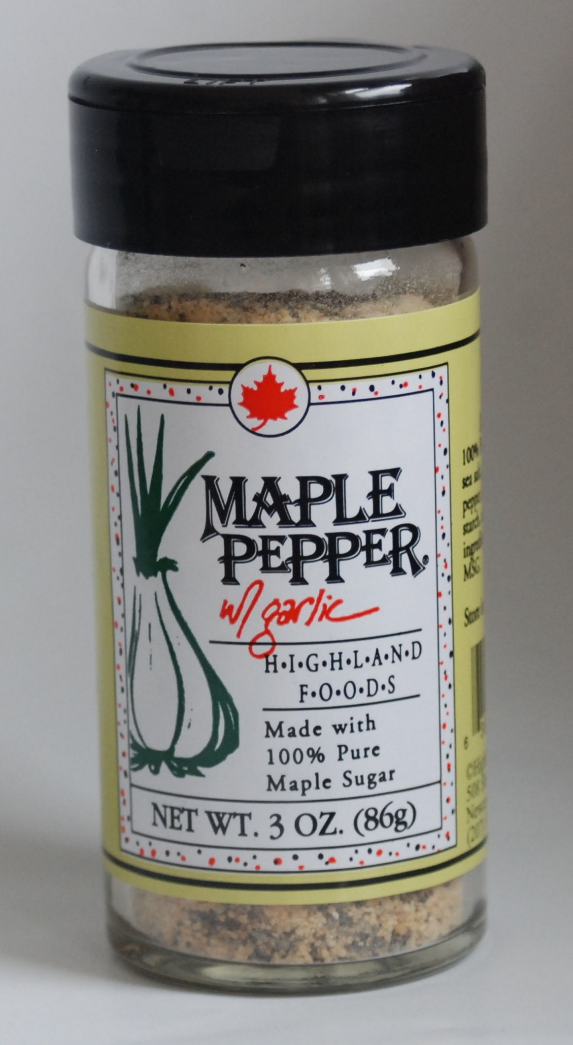 Maple Pepper ® w/ Garlic