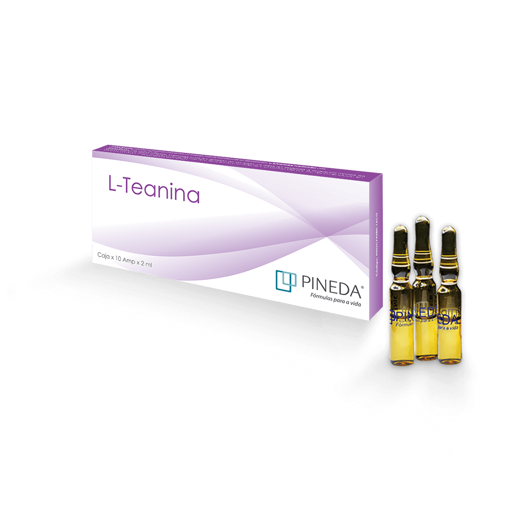 L-Teanina 2.5% Caja x 10 amp x 2 ml