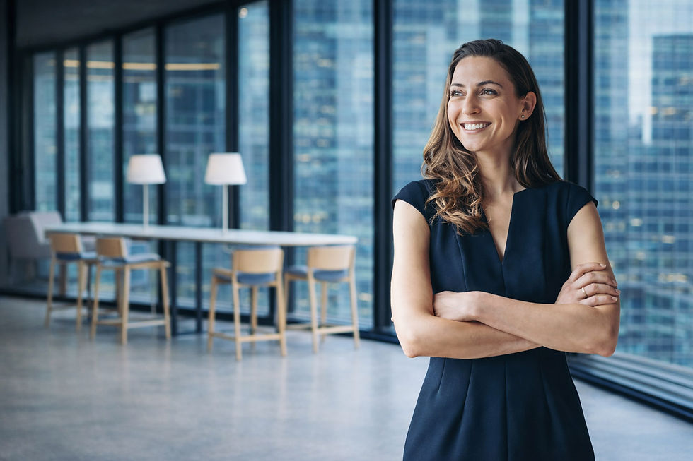 Business portrait women office