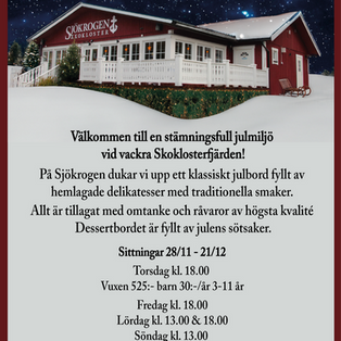 Julbord på Sjökrogen
