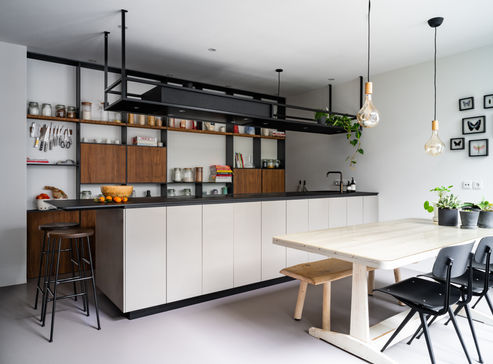 overzichtsfoto interieurfotografie keuken Amsterdam 