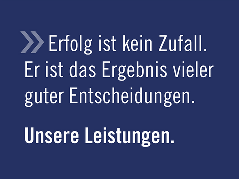 UNSERE LEISTUNGEN