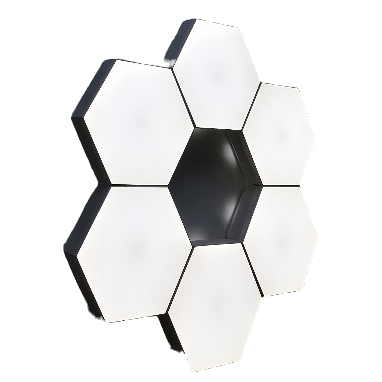 1pcs and 6pcs Hexagon lights