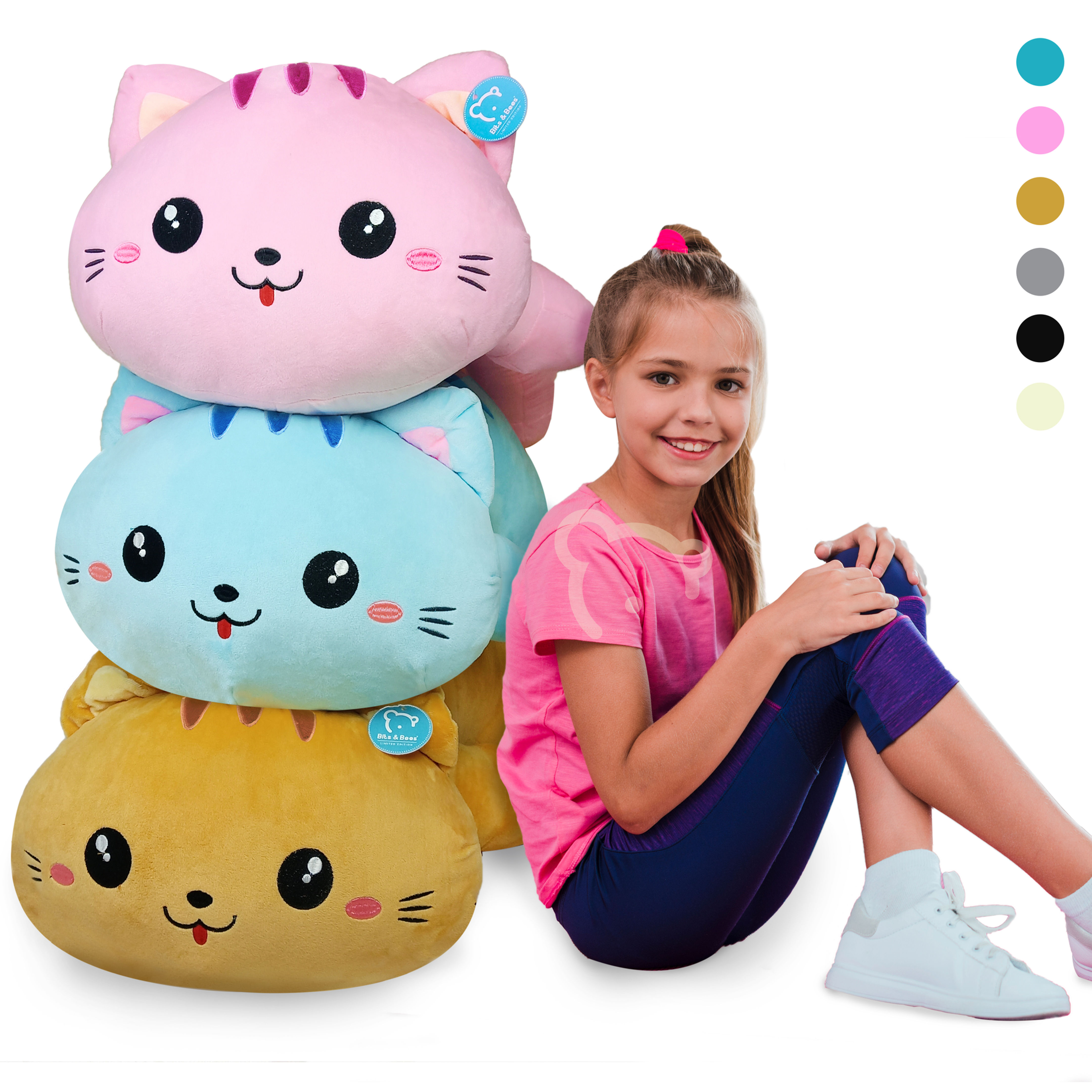 GATO DE PELUCHE 85 CM