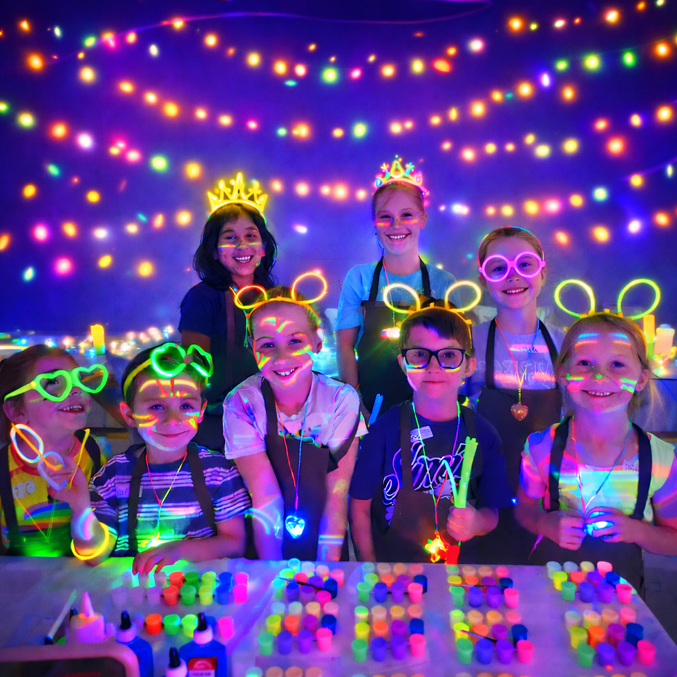 CAIRNS School Holidays - Glow in the Dark Art Workshop