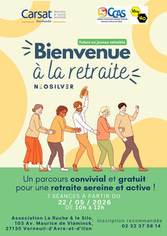  « Bienvenue à la retraite », un parcours convivial et entièrement gratuit pour accompagner les futurs et jeunes retraités. 