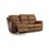 Thumbnail: Henry Power Reclining Sofa w/ Adjustable Headrests & Lumbar in Leather - Caramel