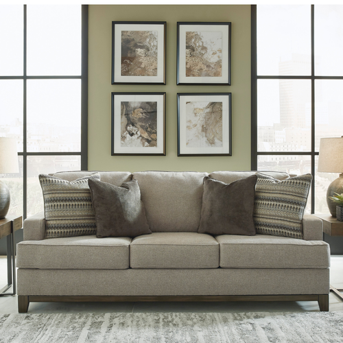 Kaywood Stationary Sofa in Granite | Riverside