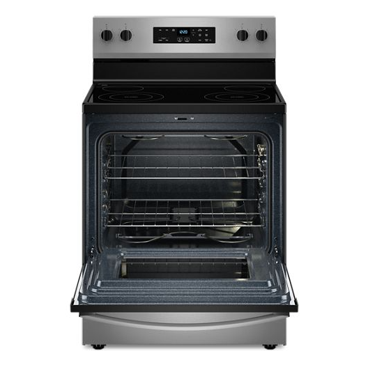 Thumbnail: Whirlpool 30-inch Electric Range with No Preheat Mode Stainless Steel
