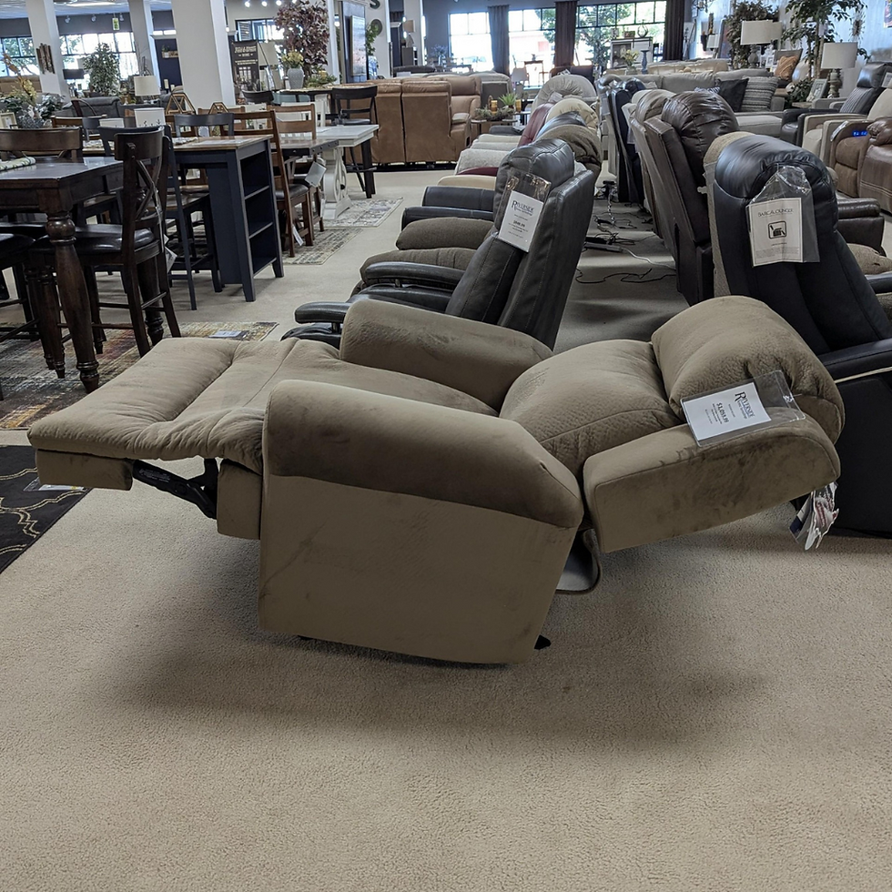 Thumbnail: Brielle Manual Rocker Recliner in Fabric: Musk