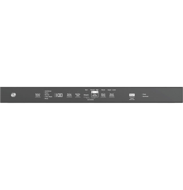 Thumbnail: GE Top Control with Stainless Steel Interior Dishwasher Fingerprint Resistant SS