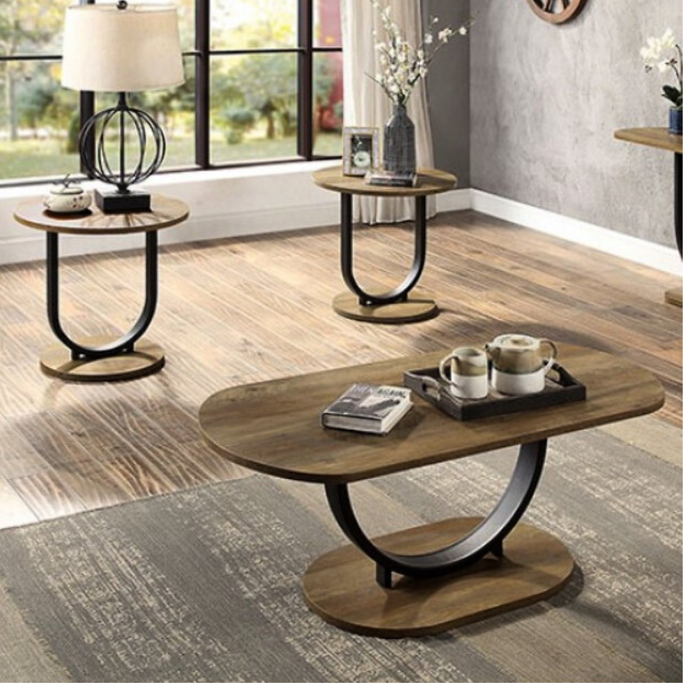 Olbia 3 Piece Coffee & End Table Set