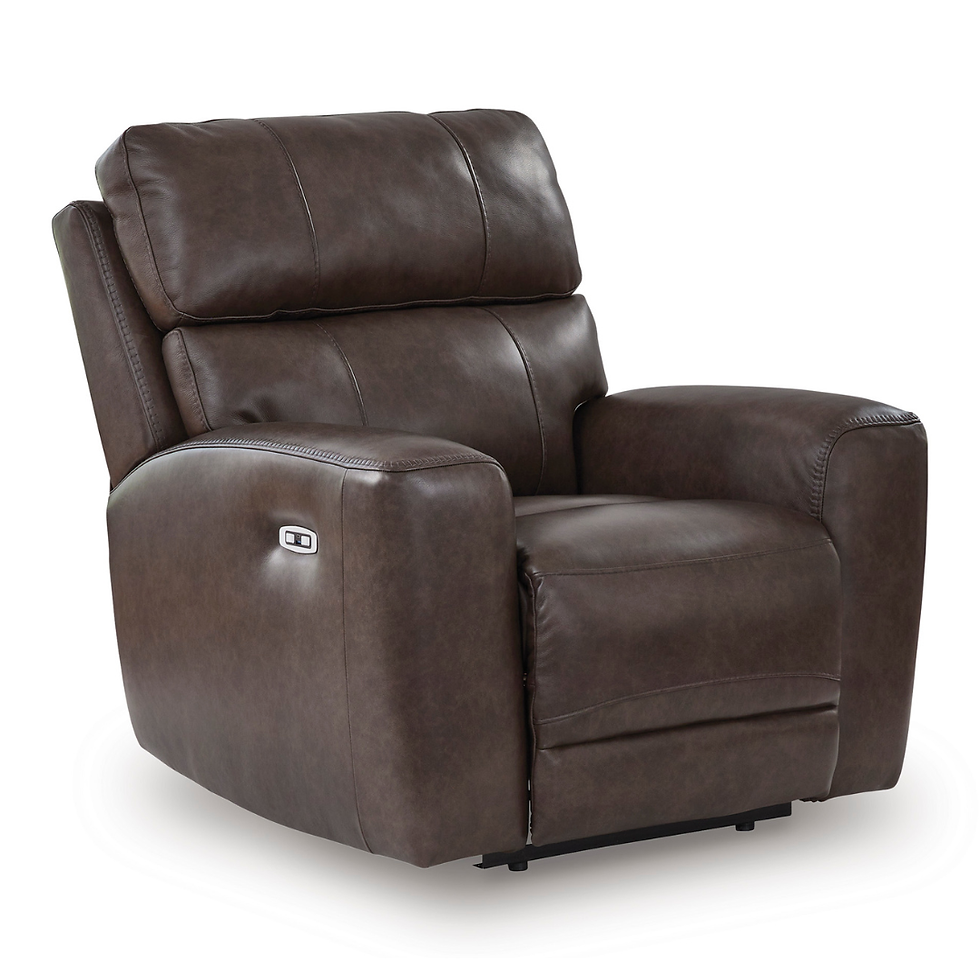 Thumbnail: Cross Plex Power Recliner With Adjustable Headrest
