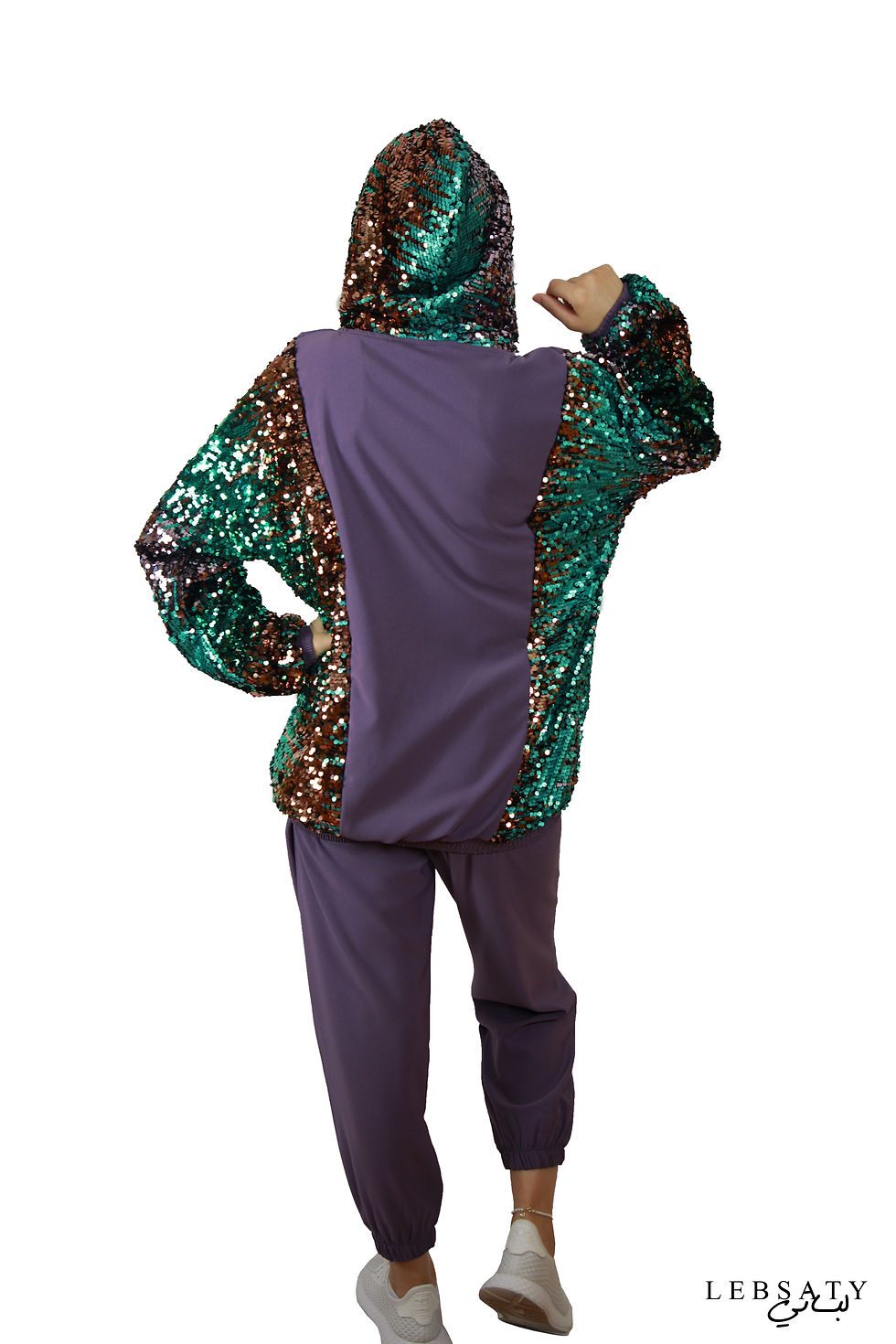 Thumbnail: Purple women's sport suit