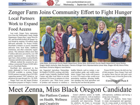 Vol. LVI Issue 15 9/9/2026