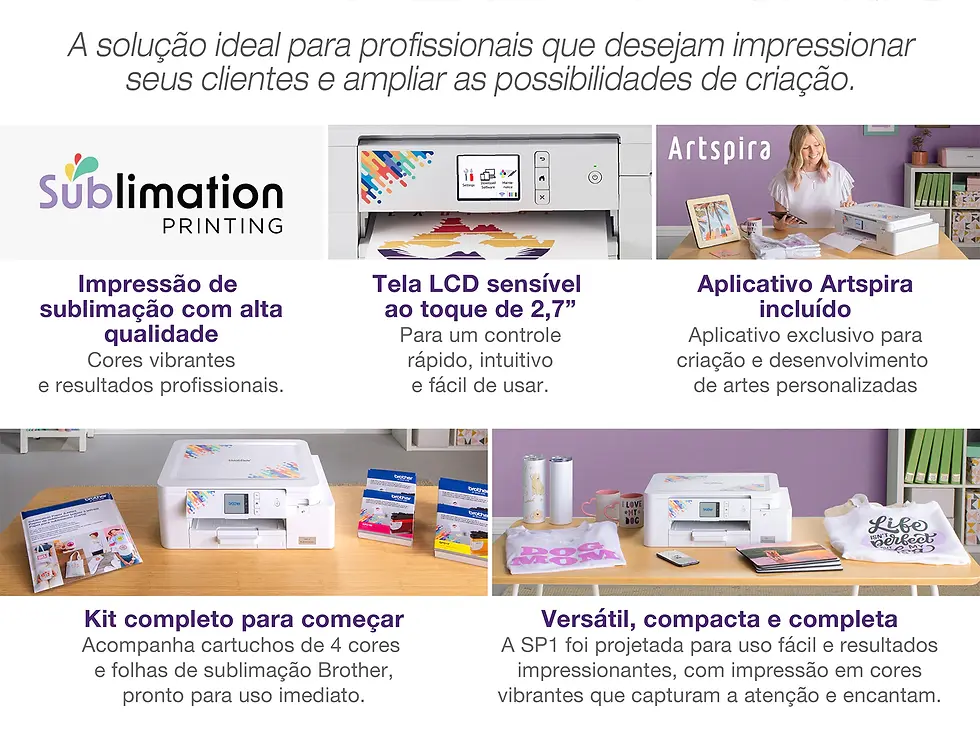 Miniatura: Impressora Brother de sublimação SP-1