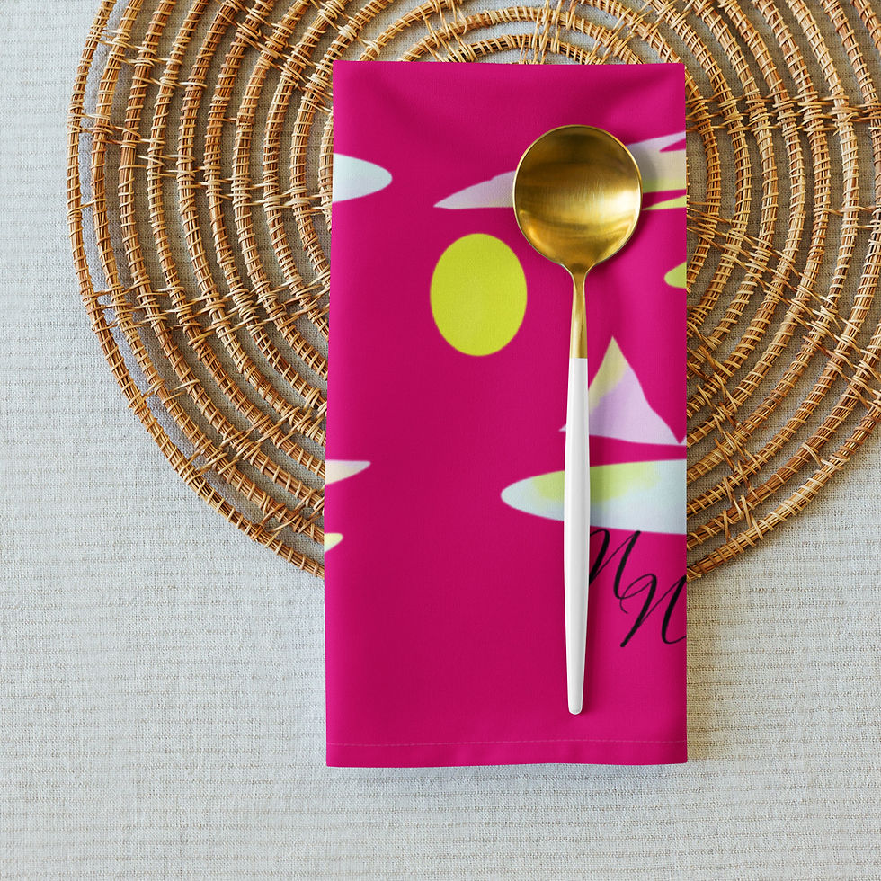 Thumbnail: The Heirloom Napkin in Selene's Summit