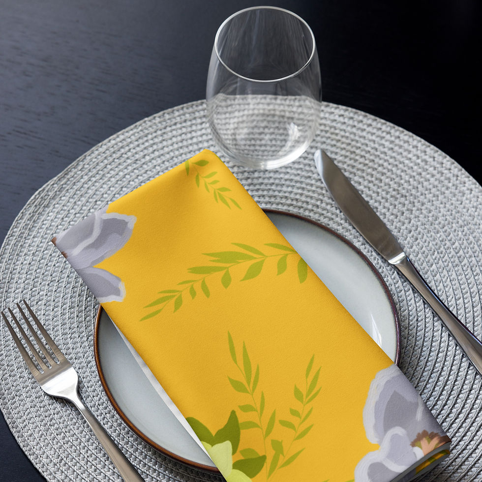 Thumbnail: The Heirloom Napkin in Isabel Grace- Golden Light