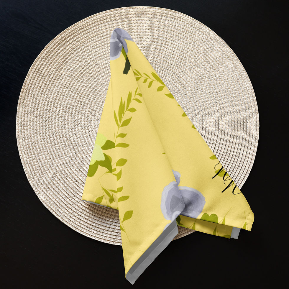Thumbnail: The Heirloom Napkin in Isabel Grace- Golden Light