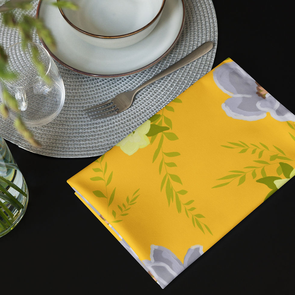Thumbnail: The Heirloom Napkin in Isabel Grace- Golden Light