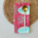 Thumbnail: The Heirloom Napkin in Marisol- Flamingo Bay