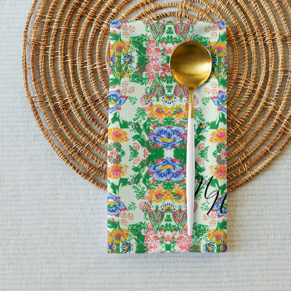 Thumbnail: The Heirloom Napkin in Colette's Sketchbook- Spring Whispers