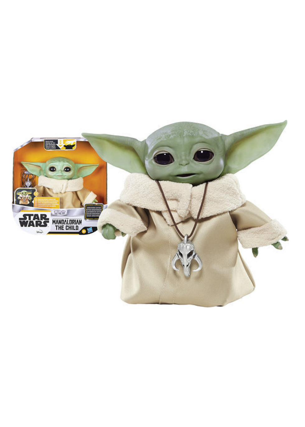 JUGUETE HASBRO STAR WARS - BABY YODA ANIMATRÓNICO (THE MANDALORIAN)