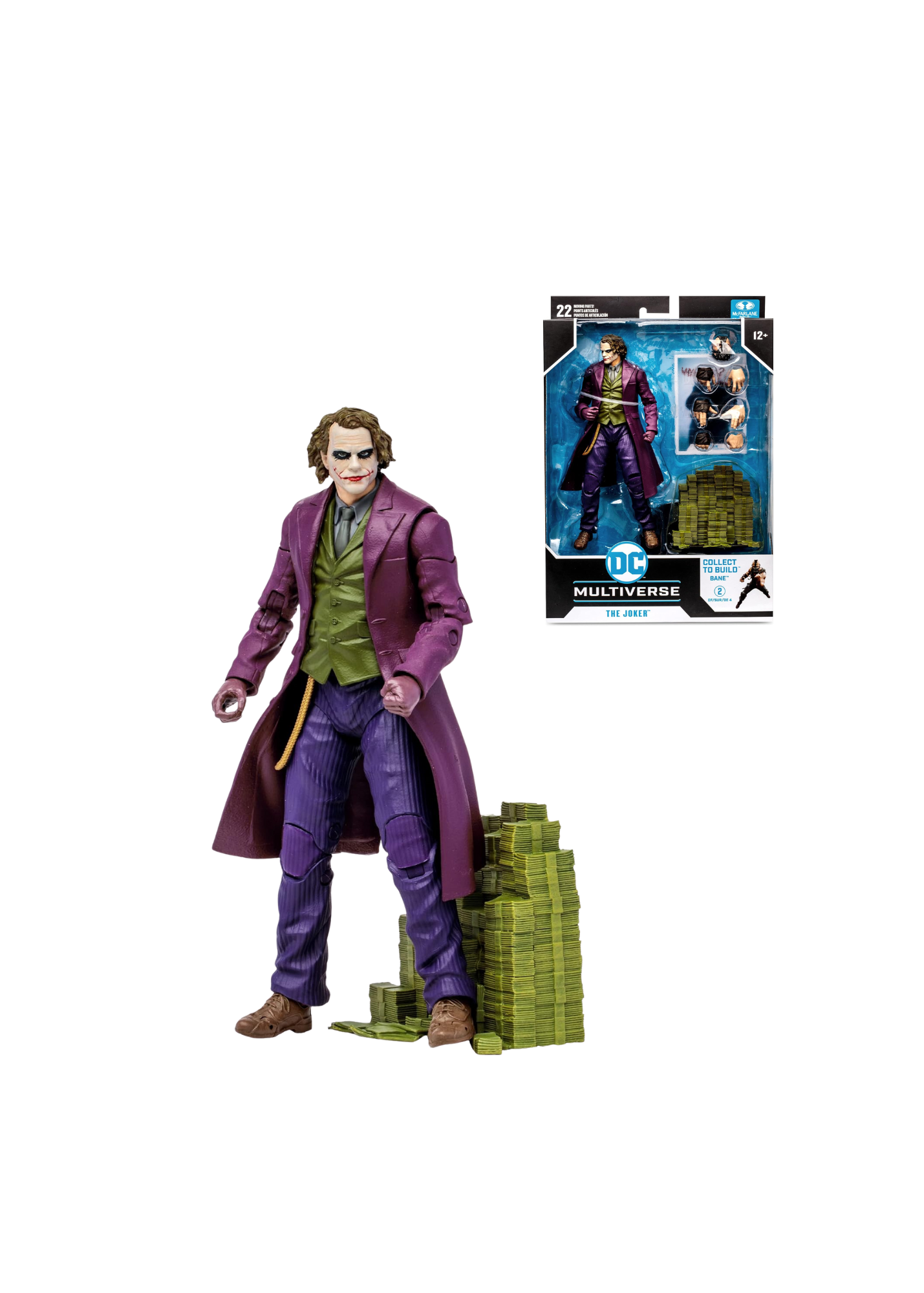 FIGURA MCFARLANE TOYS DC - THE JOKER (THE DARK KNIGHT TRILOGY)