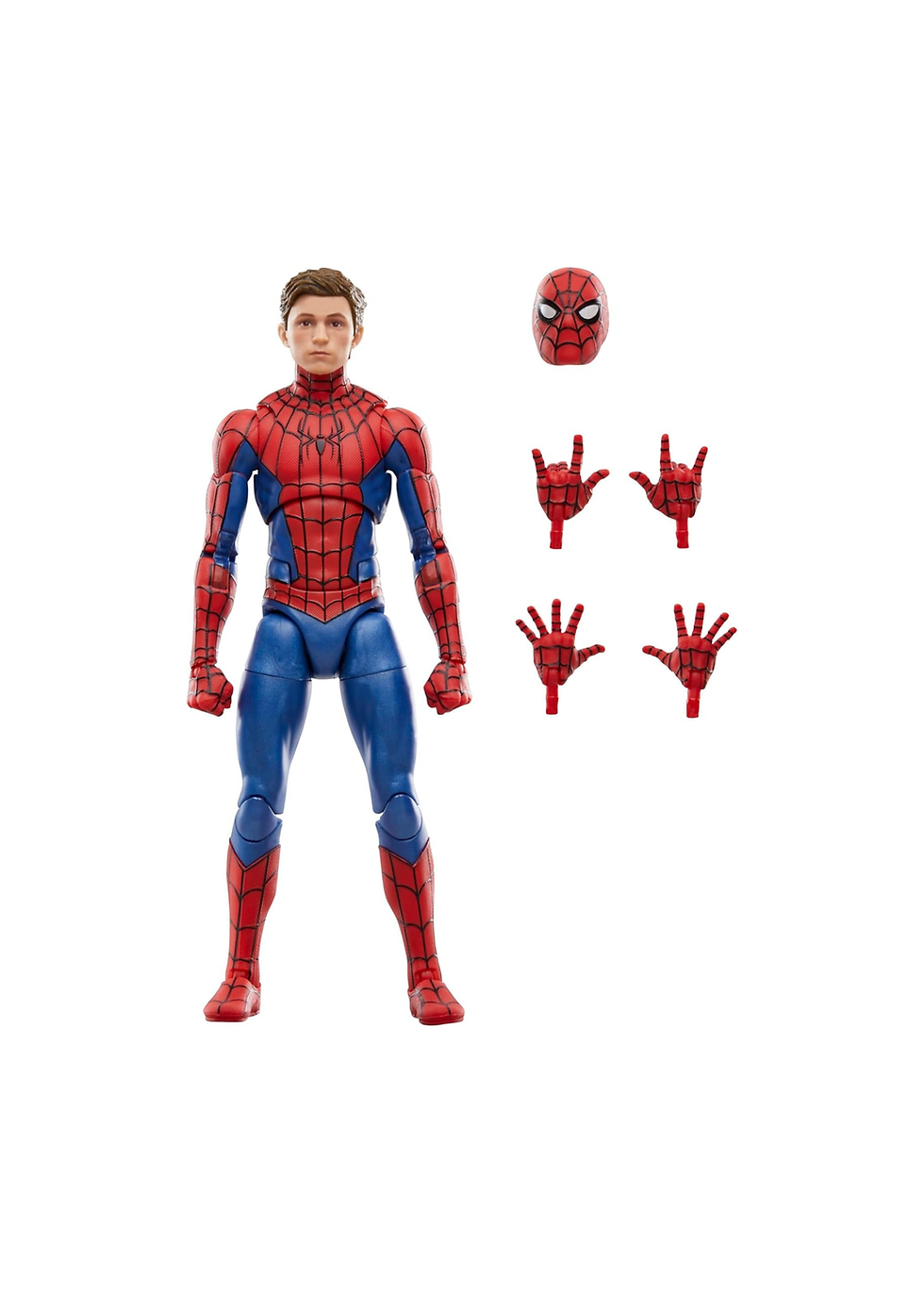 Miniatura: FIGURA HASBRO MARVEL LEGENDS SERIES - SPIDER-MAN TOM HOLLAND (SIN CAMINO A CASA)